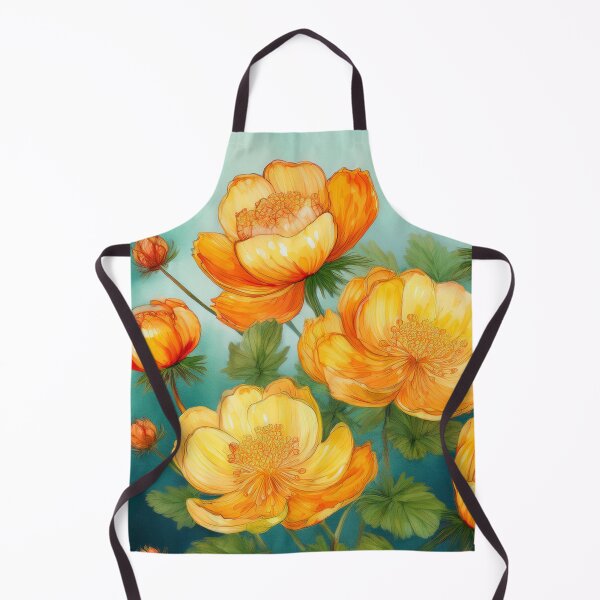 Item preview, flowers of the cloudberry turquoise designed and sold by Valentina-V.