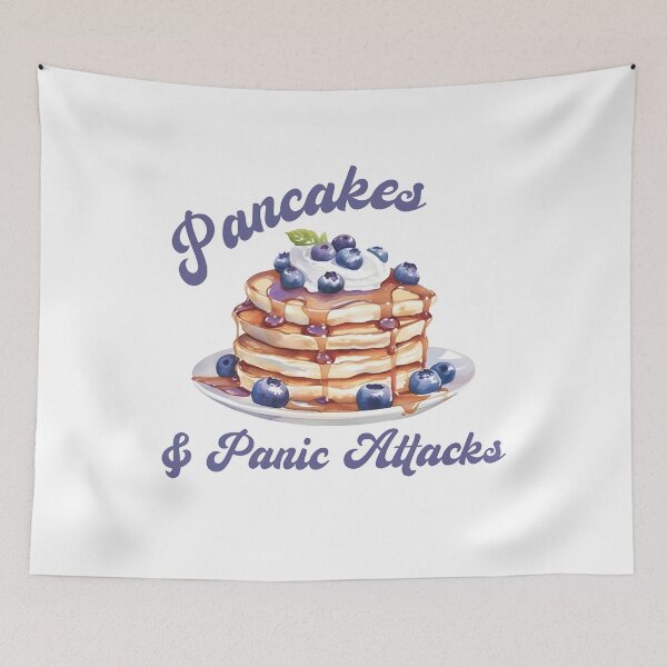 Item preview, Pancakes and Panic Attacks, Sarcastic designed and sold by Tomaswikstrom.