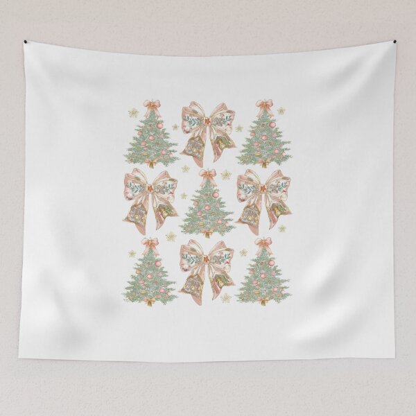 Item preview, Coquette Jesus Christmas Bow, Christmas Tree designed and sold by Tomaswikstrom.