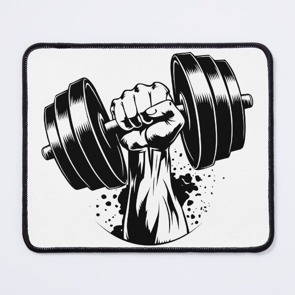 Item preview, Muscular Arm & Barbell Design for Gym and Fitness Warriors designed and sold by GraphicDream.