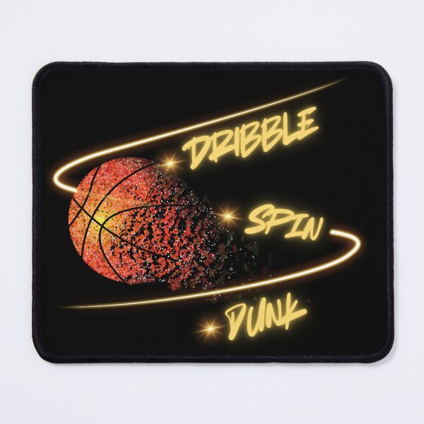 Item preview, Dribble, spin, dunk. Funny gift for gamer. designed and sold by Krzysztof Siwek.