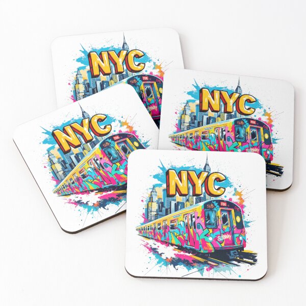 Item preview, New York Subway NYC Subway Train designed and sold by MayaDelaye.