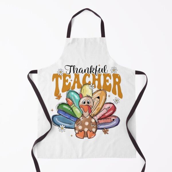 Item preview, Thankful Teacher, Teacher Thanksgiving Turkey designed and sold by Tomaswikstrom.