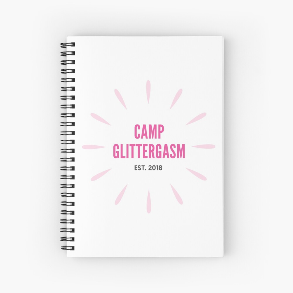 Item preview, Spiral Notebook designed and sold by Glittergasm.