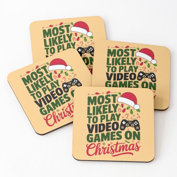 Item preview, Most Likely To Play Video Games On Christmas designed and sold by 123ks.