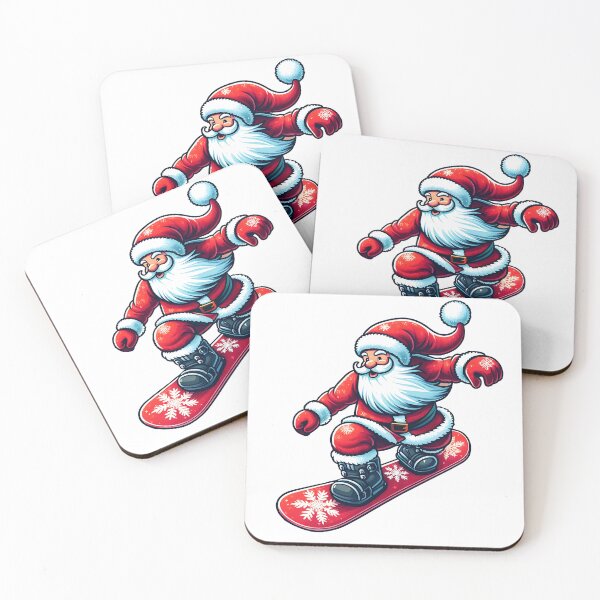Item preview, Santa's Snowboarding Adventure designed and sold by Red-forever.