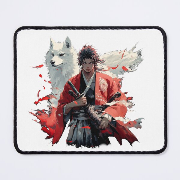 Item preview, Tatsuo and Kiyoshi: The Alliance of Sacred Wolves designed and sold by TeeKaiju.
