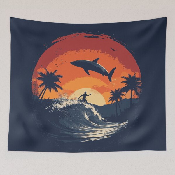 Item preview, Surfing Sunrise designed and sold by SparkyDesign.