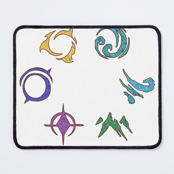 Item preview, Six Primal Sources - The Dragon Prince designed and sold by TheHermitCrab.