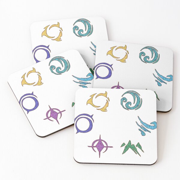 Item preview, Six Primal Sources - The Dragon Prince designed and sold by TheHermitCrab.