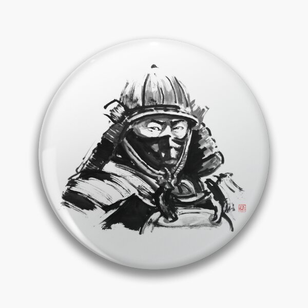 Item preview, samurai face designed and sold by pechane.
