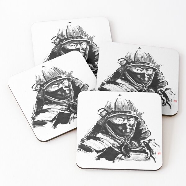 Item preview, samurai face designed and sold by pechane.