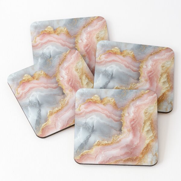 Item preview, Blush Glamour Girly Trend Agate  designed and sold by MysticMarble.