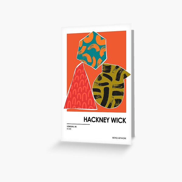 Item preview, Hackney Wick Retro Artwork N.103 designed and sold by MurellosArt.