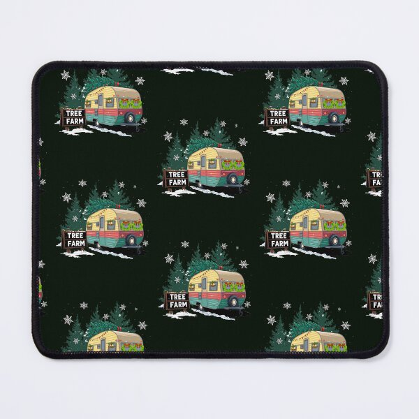 Item preview, Christmas Tree Farm Retro Camper designed and sold by Cute & Sassy Custom Gifting Boutiques.