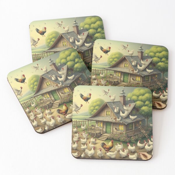Item preview, A Feathered Frenzy at the Charming Country Cottage designed and sold by choder61.