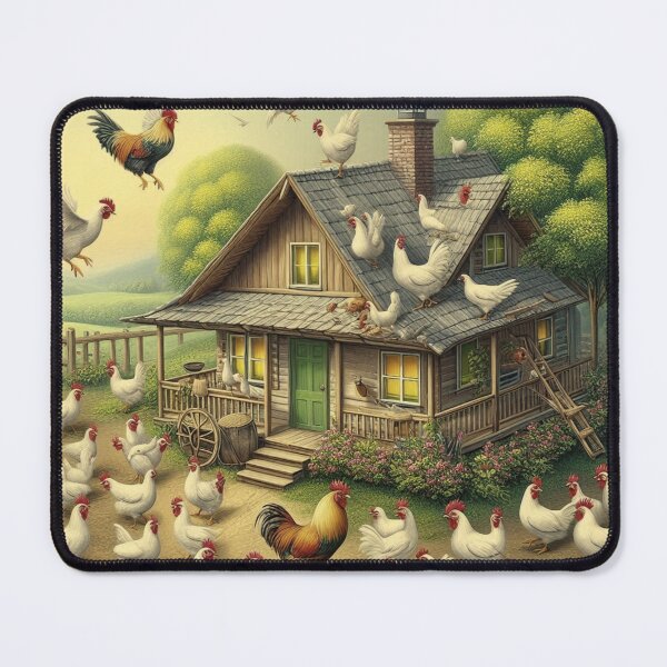 Item preview, A Feathered Frenzy at the Charming Country Cottage designed and sold by choder61.