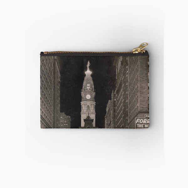 Item preview, Night view, Broad St., Philadelphia, Pennsylvania  designed and sold by vintageskylines/vintagemaps.