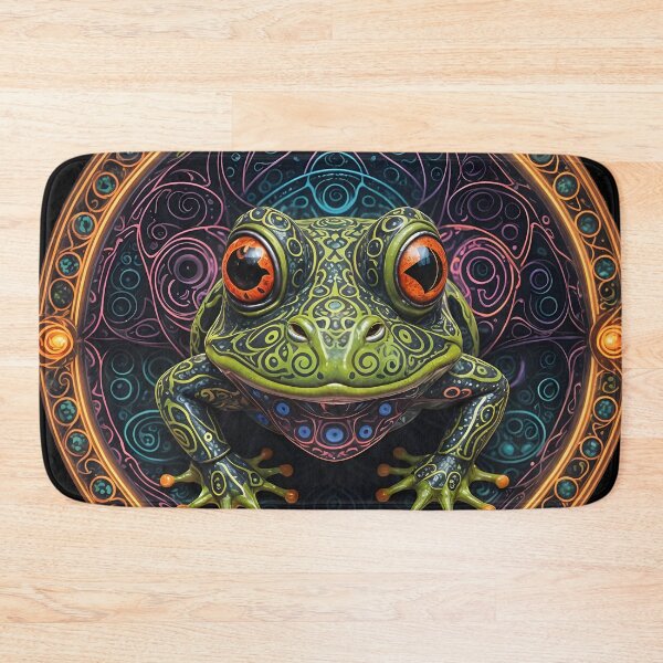 Item preview, psychedelic frog designed and sold by GIFT4S.