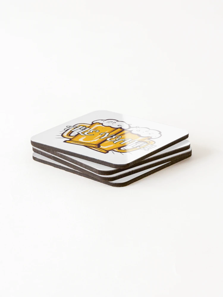 Thumbnail 4 of 5, Coasters (Set of 4), Ale Yeah!!! designed and sold by RJLCAM.