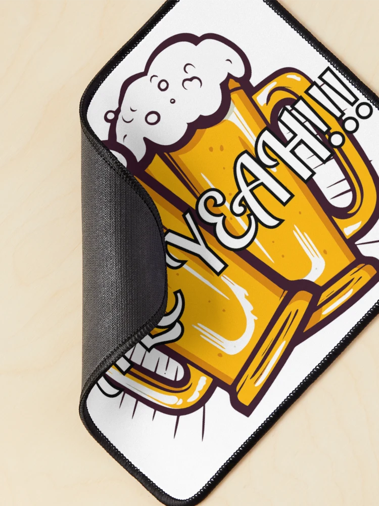 Thumbnail 2 of 5, Mouse Pad, Ale Yeah!!! designed and sold by RJLCAM.