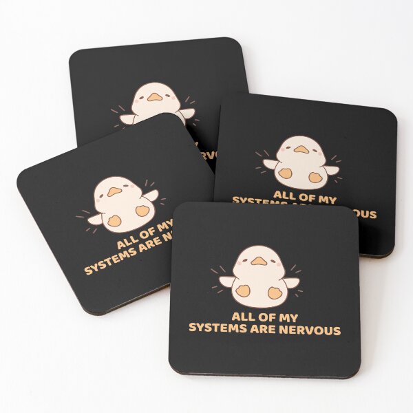 Item preview, all of my system are nervous , silly goose designed and sold by zainab hussain.
