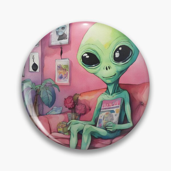 Item preview, Alien vibes designed and sold by Shopatmarlow.