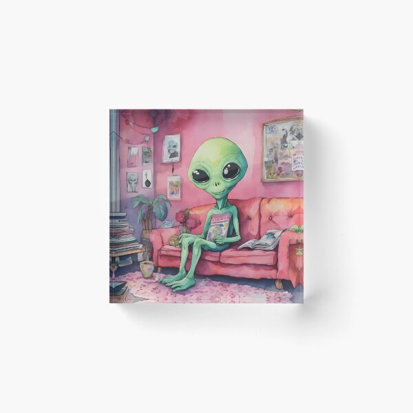 Item preview, Alien vibes designed and sold by Shopatmarlow.