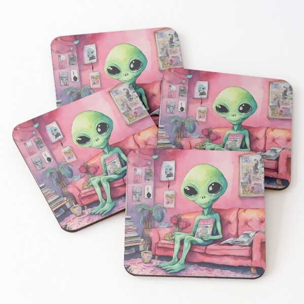 Item preview, Alien vibes designed and sold by Shopatmarlow.
