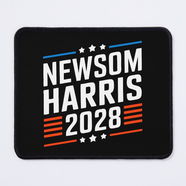 Item preview, Gavin Newsom Kamala Harris 2028 Democrats Political Design designed and sold by w1ckerman.