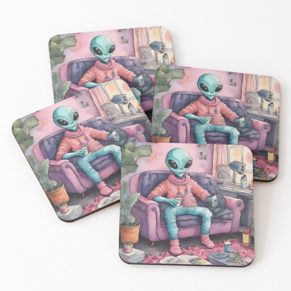 Item preview, Alien - Space Boy designed and sold by Shopatmarlow.