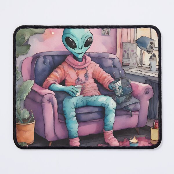 Item preview, Alien - Space Boy designed and sold by Shopatmarlow.