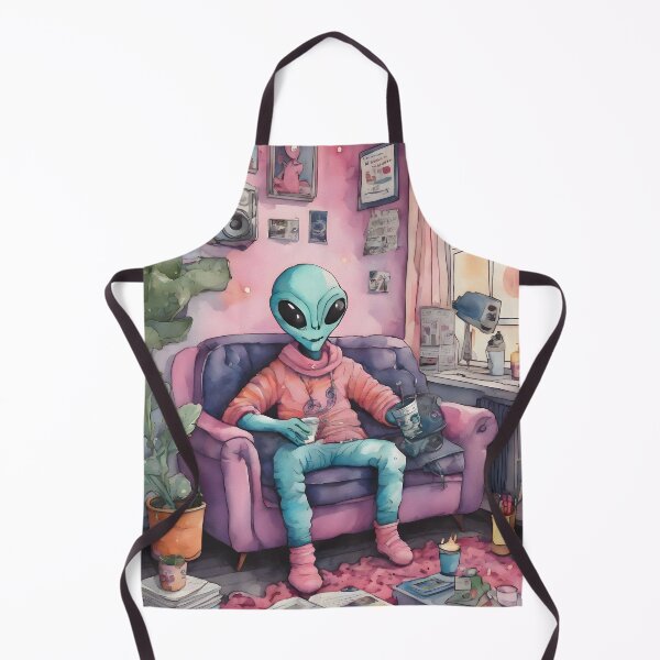 Item preview, Alien - Space Boy designed and sold by Shopatmarlow.