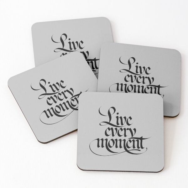 Item preview, Inspirational Quote, Live Every Moment, Ideal Gift designed and sold by Indoni.