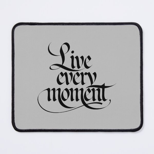 Item preview, Inspirational Quote, Live Every Moment, Ideal Gift designed and sold by Indoni.