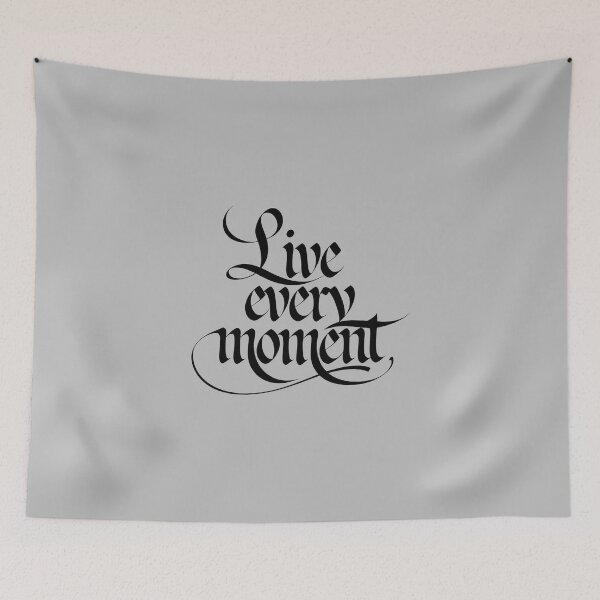 Item preview, Inspirational Quote, Live Every Moment, Ideal Gift designed and sold by Indoni.