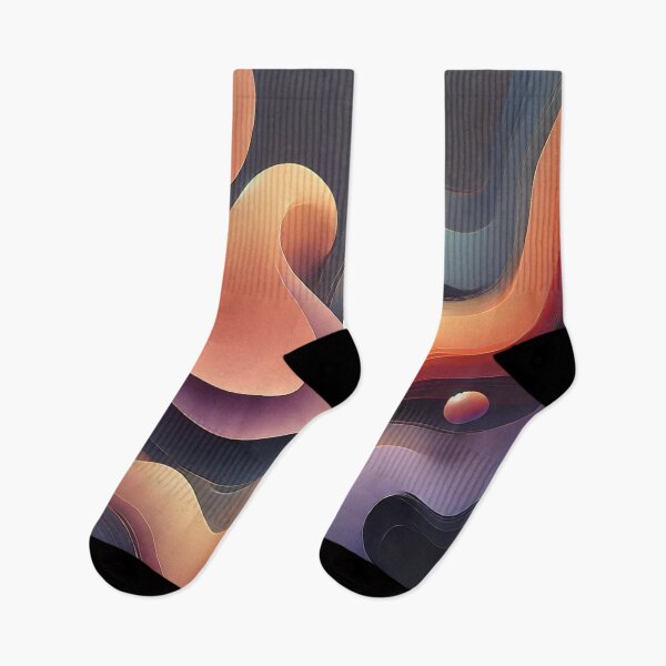 Item preview, Flowing Horizons: A Play of Shapes and Colors designed and sold by Sigtrix.