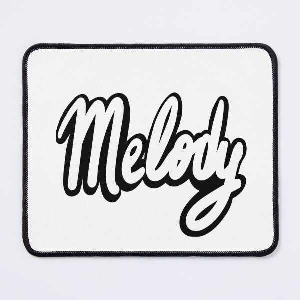 Item preview, Melody popular girls first name in white Melody designed and sold by Artonmytee.