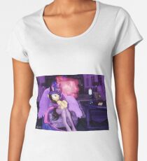 Anthro Series: Study Time with The Sexy Librarian Women's Premium T-Shirt