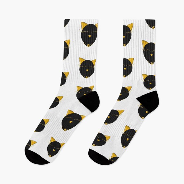 Item preview, Gatto, animale domestico, nero oro designed and sold by Lucia85.