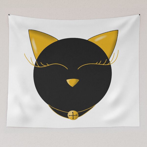 Item preview, Gatto, animale domestico, nero oro designed and sold by Lucia85.