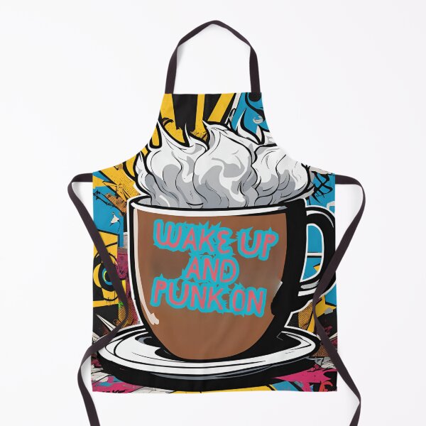 Item preview, Wake Up and Punk designed and sold by MarCreativArt.
