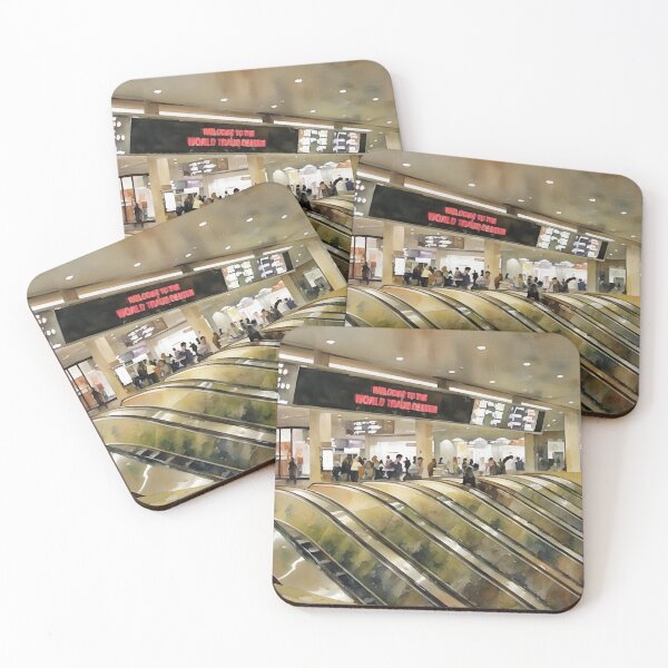 Item preview, Escalator Banks designed and sold by RCWatercolours.