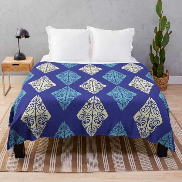 Item preview, Modern blue abstract pattern design.  designed and sold by Alynek-Design.