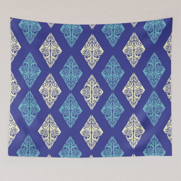 Item preview, Modern blue abstract pattern design.  designed and sold by Alynek-Design.