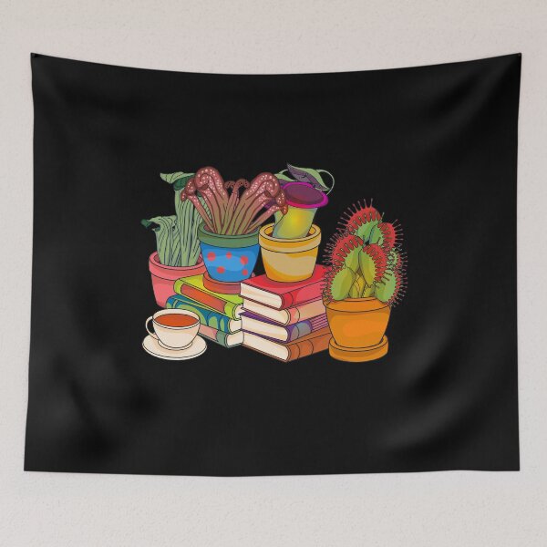 Item preview, Carnivorous Plants And Book Lover Venus Fly Trap designed and sold by DSWShirts.