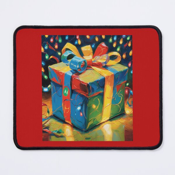 Item preview, "Festive Glow: Gift Wrapped in Lights" designed and sold by Artisticanvas.