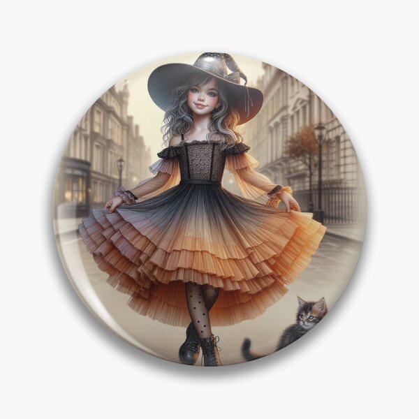 Item preview, Little Witch and Cat designed and sold by RaF71PrO.