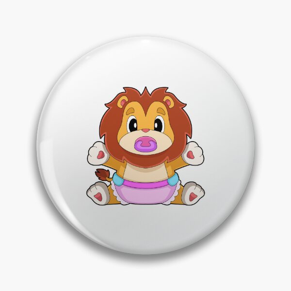 Item preview, Lion Baby Pacifier  designed and sold by Snabdesign84.