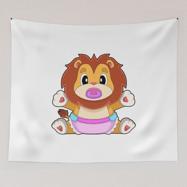Item preview, Lion Baby Pacifier designed and sold by Snabdesign84.